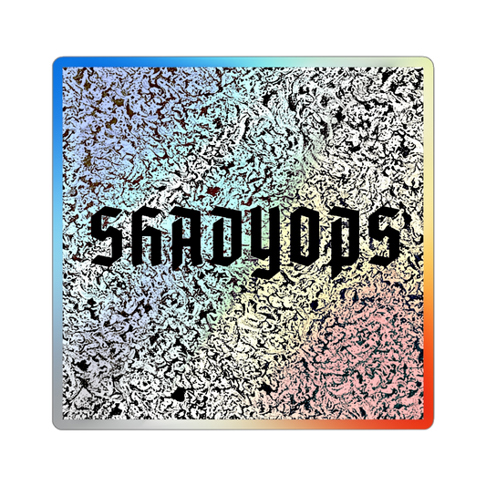 HOLOGRAPHIC LOGO STICKER