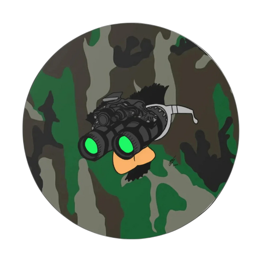 CAMO DISGUISE GLASSES STICKER